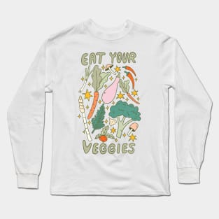 Eat Your Veggies Long Sleeve T-Shirt